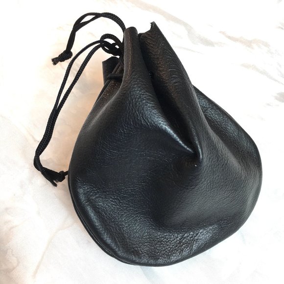 Renn Faire Pirate Leather Hand Crafted Bag NWOT - Picture 1 of 3